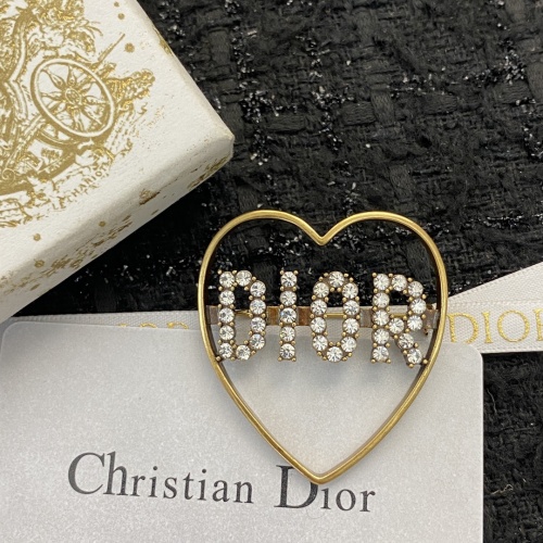 Replica Christian Dior Brooches For Women #1215453 $29.00 USD for Wholesale