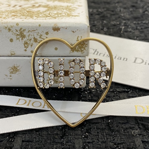 Replica Christian Dior Brooches For Women #1215453 $29.00 USD for Wholesale