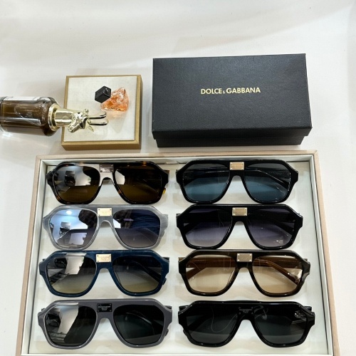 Replica Dolce & Gabbana AAA Quality Sunglasses #1215458 $64.00 USD for Wholesale