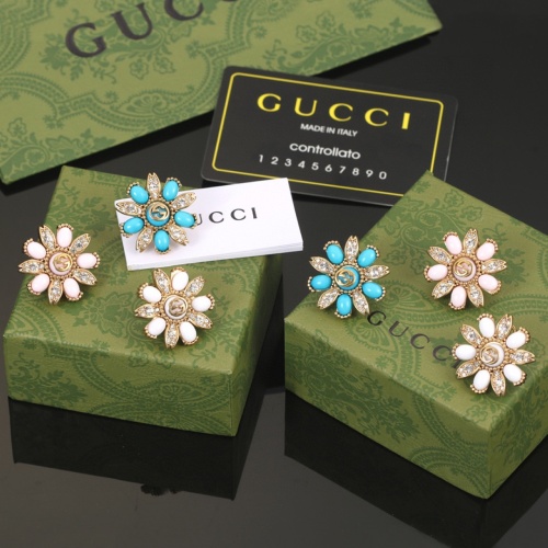 Replica Gucci Earrings For Women #1215474 $32.00 USD for Wholesale