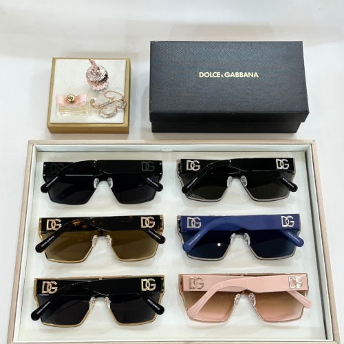 Replica Dolce & Gabbana AAA Quality Sunglasses #1215498 $60.00 USD for Wholesale