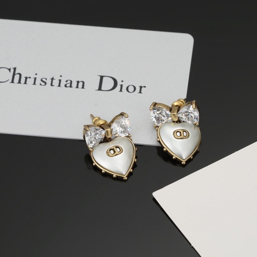 Replica Christian Dior Earrings For Women #1215523 $27.00 USD for Wholesale