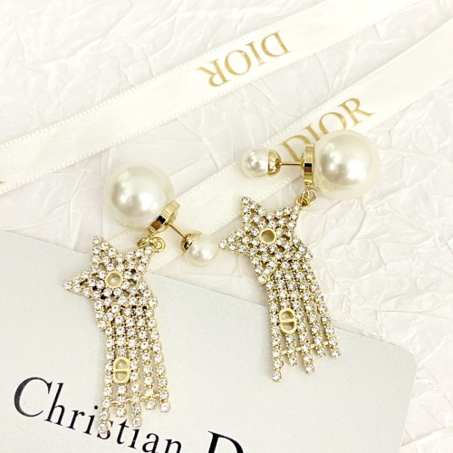 Replica Christian Dior Earrings For Women #1215530 $34.00 USD for Wholesale