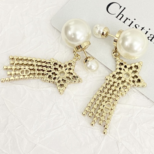 Replica Christian Dior Earrings For Women #1215530 $34.00 USD for Wholesale