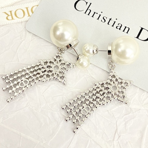 Replica Christian Dior Earrings For Women #1215531 $34.00 USD for Wholesale