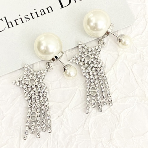 Replica Christian Dior Earrings For Women #1215531 $34.00 USD for Wholesale