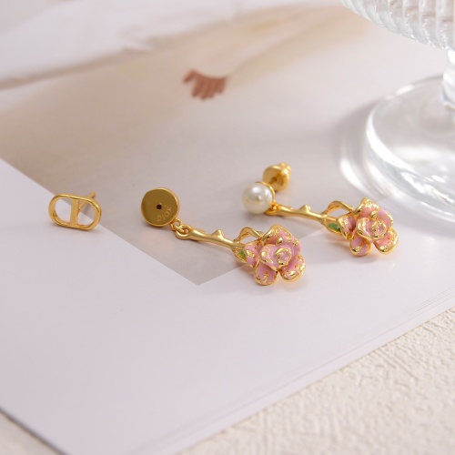 Replica Christian Dior Earrings For Women #1215539 $29.00 USD for Wholesale