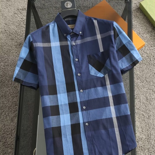 Burberry Shirts Short Sleeved For Men #1215594 $38.00 USD, Wholesale Replica Burberry Shirts