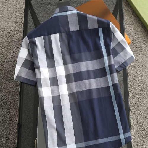 Replica Burberry Shirts Short Sleeved For Men #1215597 $38.00 USD for Wholesale