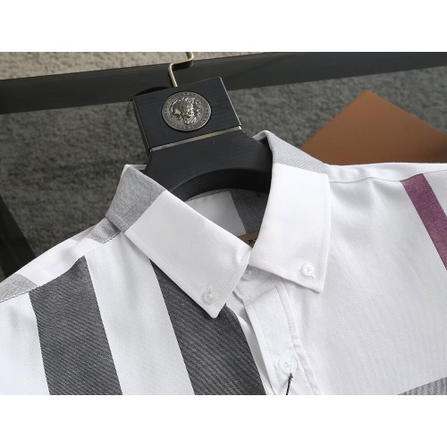 Replica Burberry Shirts Short Sleeved For Men #1215598 $36.00 USD for Wholesale