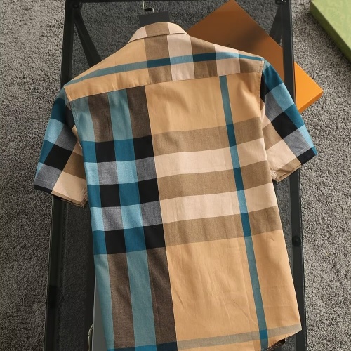 Replica Burberry Shirts Short Sleeved For Men #1215600 $36.00 USD for Wholesale