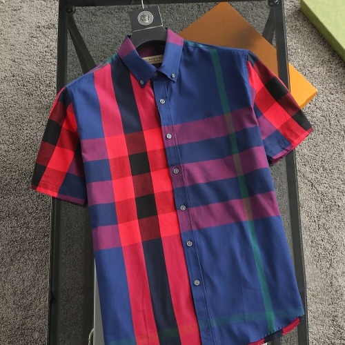 Burberry Shirts Short Sleeved For Men #1215603 $36.00 USD, Wholesale Replica Burberry Shirts