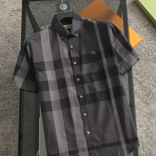 Burberry Shirts Short Sleeved For Men #1215605 $36.00 USD, Wholesale Replica Burberry Shirts