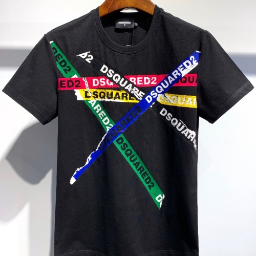 Dsquared T-Shirts Short Sleeved For Men #1215615 $27.00 USD, Wholesale Replica Dsquared T-Shirts