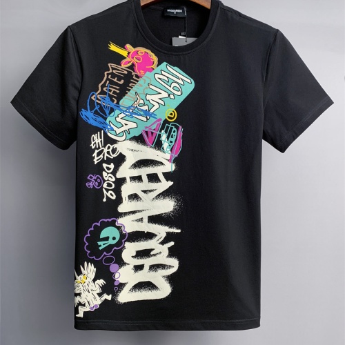 Dsquared T-Shirts Short Sleeved For Men #1215625 $27.00 USD, Wholesale Replica Dsquared T-Shirts