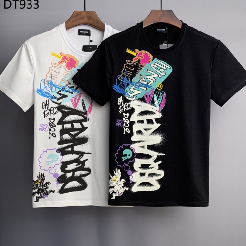 Replica Dsquared T-Shirts Short Sleeved For Men #1215625 $27.00 USD for Wholesale