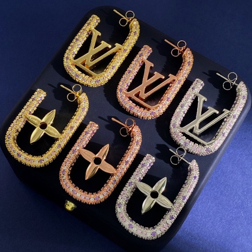 Replica Louis Vuitton Earrings For Women #1215641 $38.00 USD for Wholesale