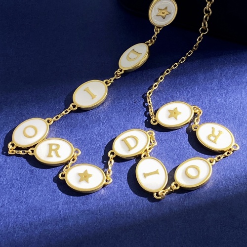 Replica Christian Dior Necklaces #1215644 $34.00 USD for Wholesale