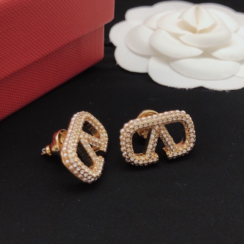 Replica Valentino Earrings For Women #1215646 $32.00 USD for Wholesale