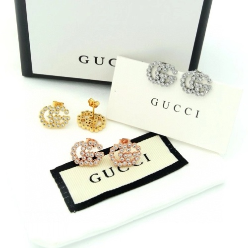 Replica Gucci Earrings For Women #1215649 $25.00 USD for Wholesale