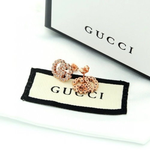 Replica Gucci Earrings For Women #1215650 $25.00 USD for Wholesale