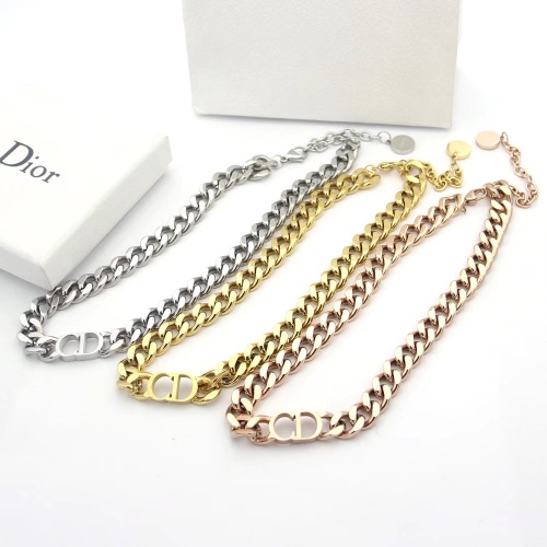 Replica Christian Dior Necklaces #1215665 $29.00 USD for Wholesale