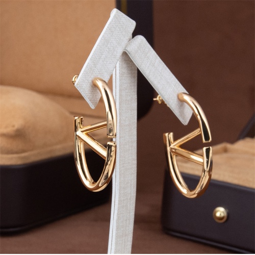 Replica Valentino Earrings For Women #1215701 $29.00 USD for Wholesale