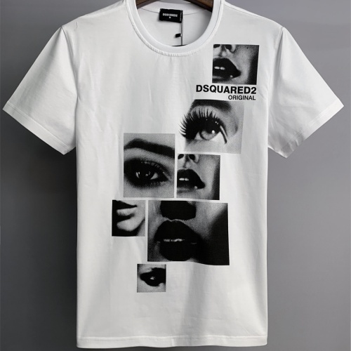 Dsquared T-Shirts Short Sleeved For Men #1215715 $27.00 USD, Wholesale Replica Dsquared T-Shirts