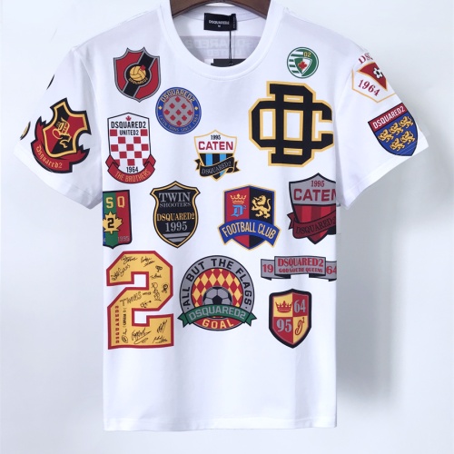 Dsquared T-Shirts Short Sleeved For Men #1215717 $27.00 USD, Wholesale Replica Dsquared T-Shirts