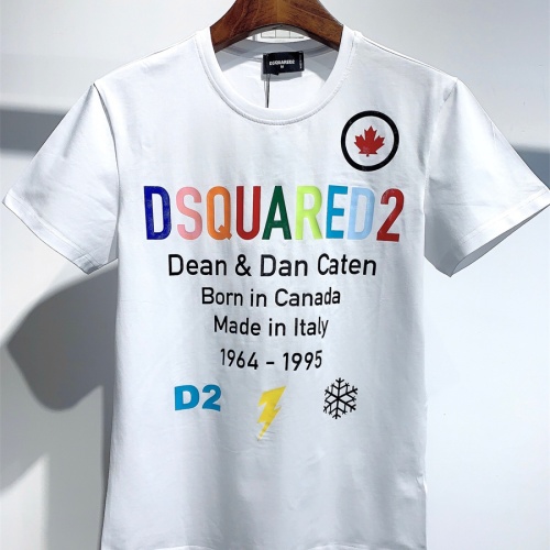 Dsquared T-Shirts Short Sleeved For Men #1215732 $27.00 USD, Wholesale Replica Dsquared T-Shirts