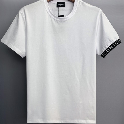 Dsquared T-Shirts Short Sleeved For Men #1215742 $27.00 USD, Wholesale Replica Dsquared T-Shirts