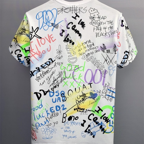 Replica Dsquared T-Shirts Short Sleeved For Men #1215744 $32.00 USD for Wholesale