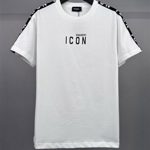 Dsquared T-Shirts Short Sleeved For Men #1215752 $32.00 USD, Wholesale Replica Dsquared T-Shirts