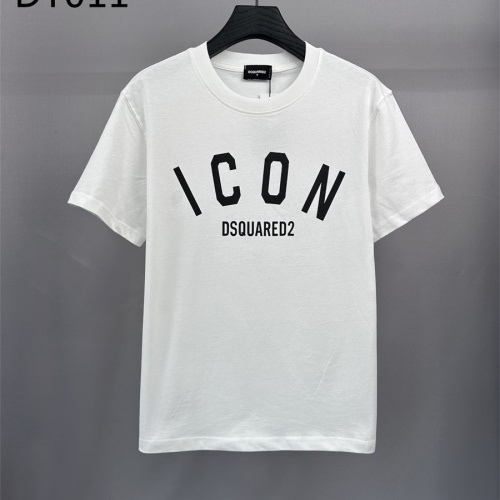 Dsquared T-Shirts Short Sleeved For Men #1215754 $32.00 USD, Wholesale Replica Dsquared T-Shirts