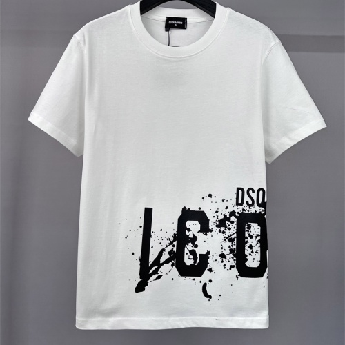 Dsquared T-Shirts Short Sleeved For Men #1215758 $32.00 USD, Wholesale Replica Dsquared T-Shirts