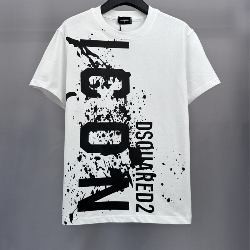 Dsquared T-Shirts Short Sleeved For Men #1215764 $32.00 USD, Wholesale Replica Dsquared T-Shirts