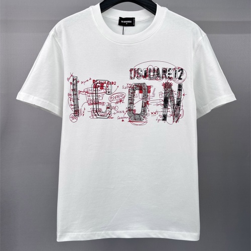 Dsquared T-Shirts Short Sleeved For Men #1215766 $32.00 USD, Wholesale Replica Dsquared T-Shirts