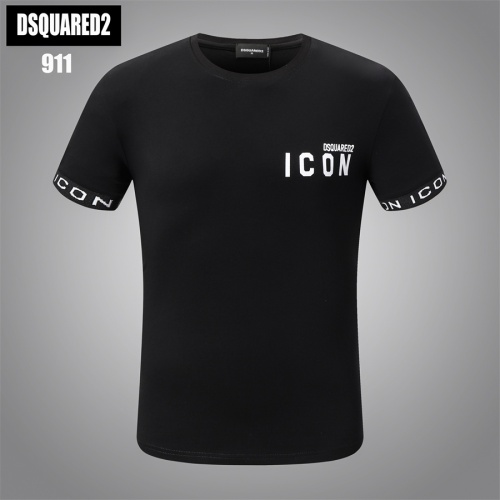 Dsquared T-Shirts Short Sleeved For Men #1215775 $27.00 USD, Wholesale Replica Dsquared T-Shirts