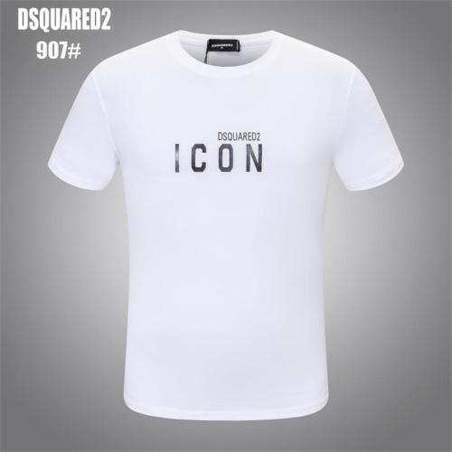 Dsquared T-Shirts Short Sleeved For Men #1215776 $27.00 USD, Wholesale Replica Dsquared T-Shirts