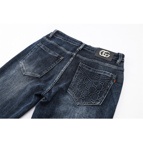 Replica Gucci Jeans For Men #1215814 $42.00 USD for Wholesale