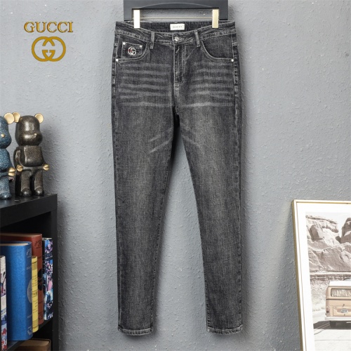 Replica Gucci Jeans For Men #1215816 $42.00 USD for Wholesale