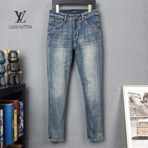 Replica Louis Vuitton LV Jeans For Men #1215818 $42.00 USD for Wholesale