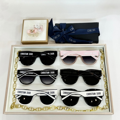 Replica Christian Dior AAA Quality Sunglasses #1215856 $64.00 USD for Wholesale