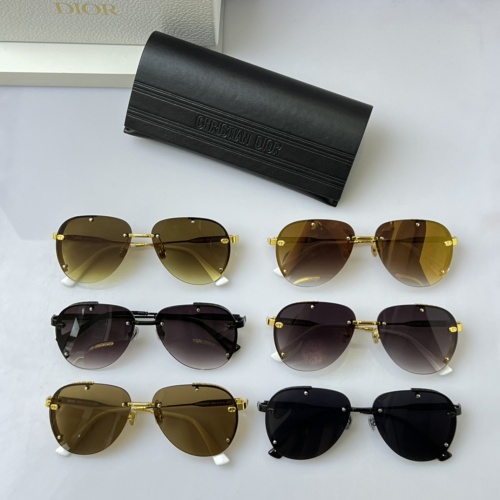 Replica Christian Dior AAA Quality Sunglasses #1215884 $64.00 USD for Wholesale