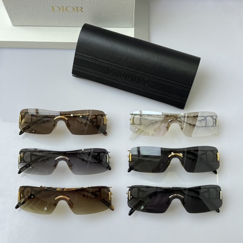 Replica Christian Dior AAA Quality Sunglasses #1215897 $64.00 USD for Wholesale