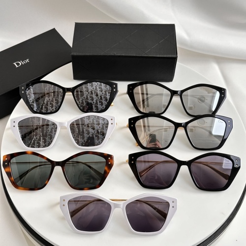 Replica Christian Dior AAA Quality Sunglasses #1215933 $45.00 USD for Wholesale