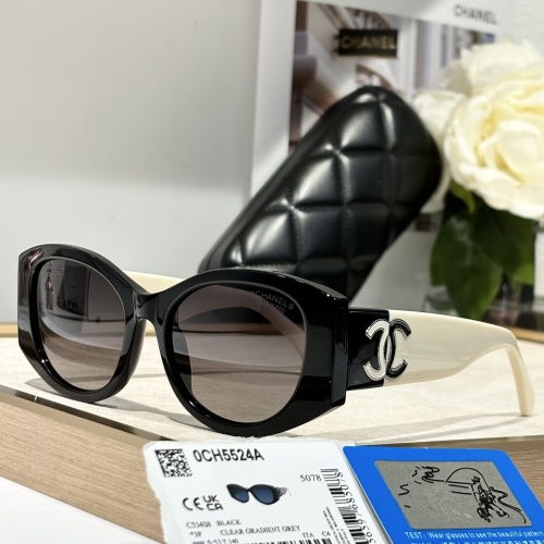 Chanel AAA Quality Sunglasses #1216029 $72.00 USD, Wholesale Replica Chanel AAA Quality Sunglasses