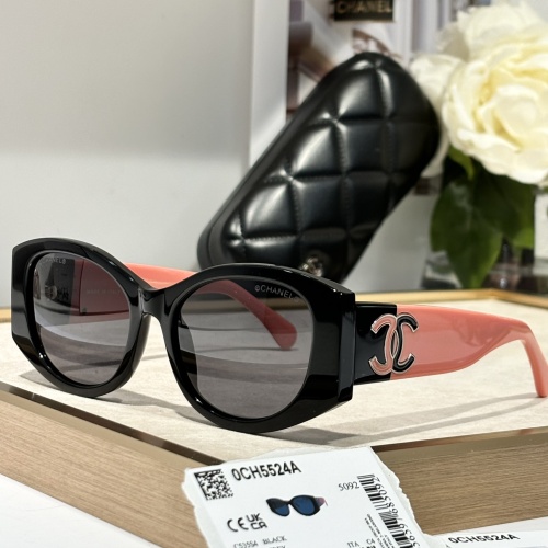 Chanel AAA Quality Sunglasses #1216030 $72.00 USD, Wholesale Replica Chanel AAA Quality Sunglasses