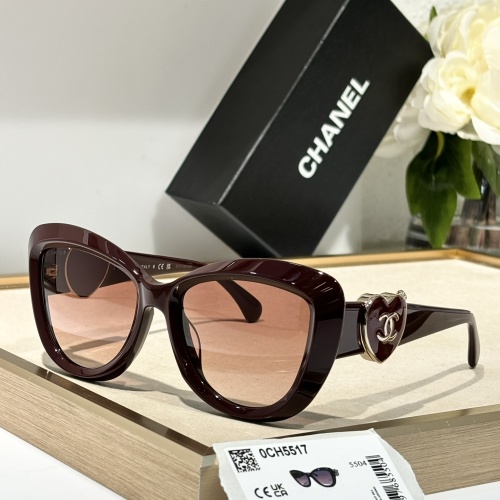 Chanel AAA Quality Sunglasses #1216031 $72.00 USD, Wholesale Replica Chanel AAA Quality Sunglasses