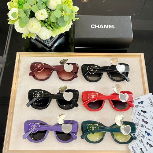 Replica Chanel AAA Quality Sunglasses #1216031 $72.00 USD for Wholesale